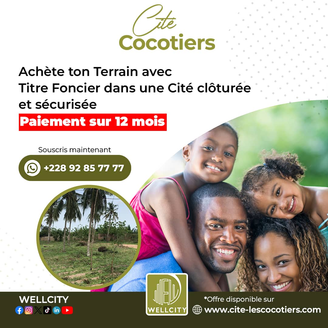 Terrain citée cocotiers